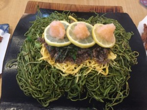 なんだこれ？珍品？逸品？奈良県葛城市で瓦ソバというものを食べてみたのでレビューしてみた