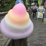 原宿で有名なTOTTI CANDY FACTORYのカラフルわたあめが大阪のアメ村にも!インスタやってないけど買ってみたw
