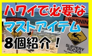 初めての海外！子連れでハワイに行くなら持っていくべき９個の持ち物【グッズ】とは？