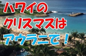 混雑を避けて超楽しい！子供が喜ぶハワイでおすすめのクリスマスの過ごし方とは？