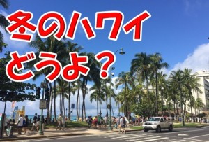体験談！ハワイに12月や冬に旅行するなら雨も多いし注意することと超お得なこと書いてみた！