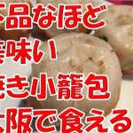 大阪で唯一下品なほど美味い焼き小籠包が食べられるお店はどこ?