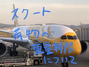 LCCスクートの受託手荷物って何キロまで？追加したらスーツケースは増やしていいの？