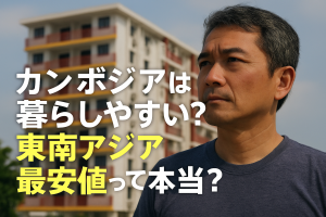 東南アジア最安？カンボジアで月5万円生活！プチ移住の現実と注意点まとめ