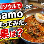 韓国・ソウルでahamoは使える？3泊4日使って速度・通信量・使い勝手を本音レビュー